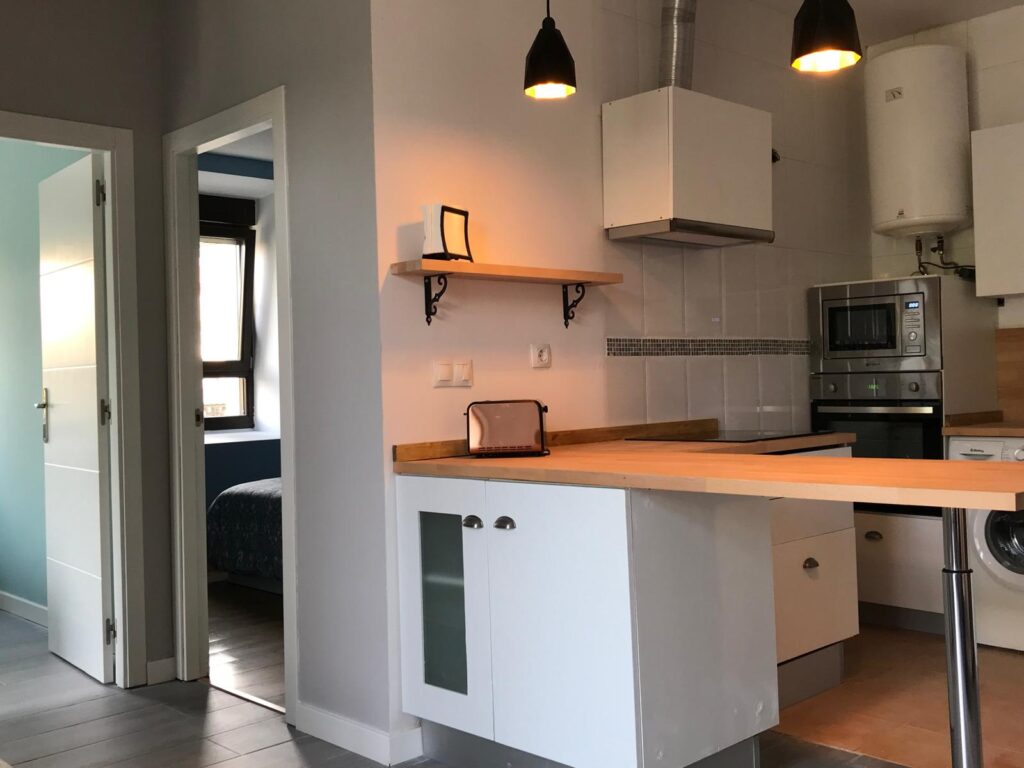 cocina reformada por dc reformas